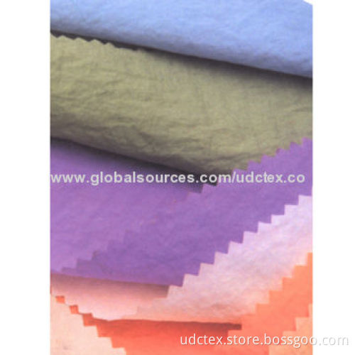 Nylon Taslon Fabric, Used for Jacket, with Width of 58 or 60 Inches